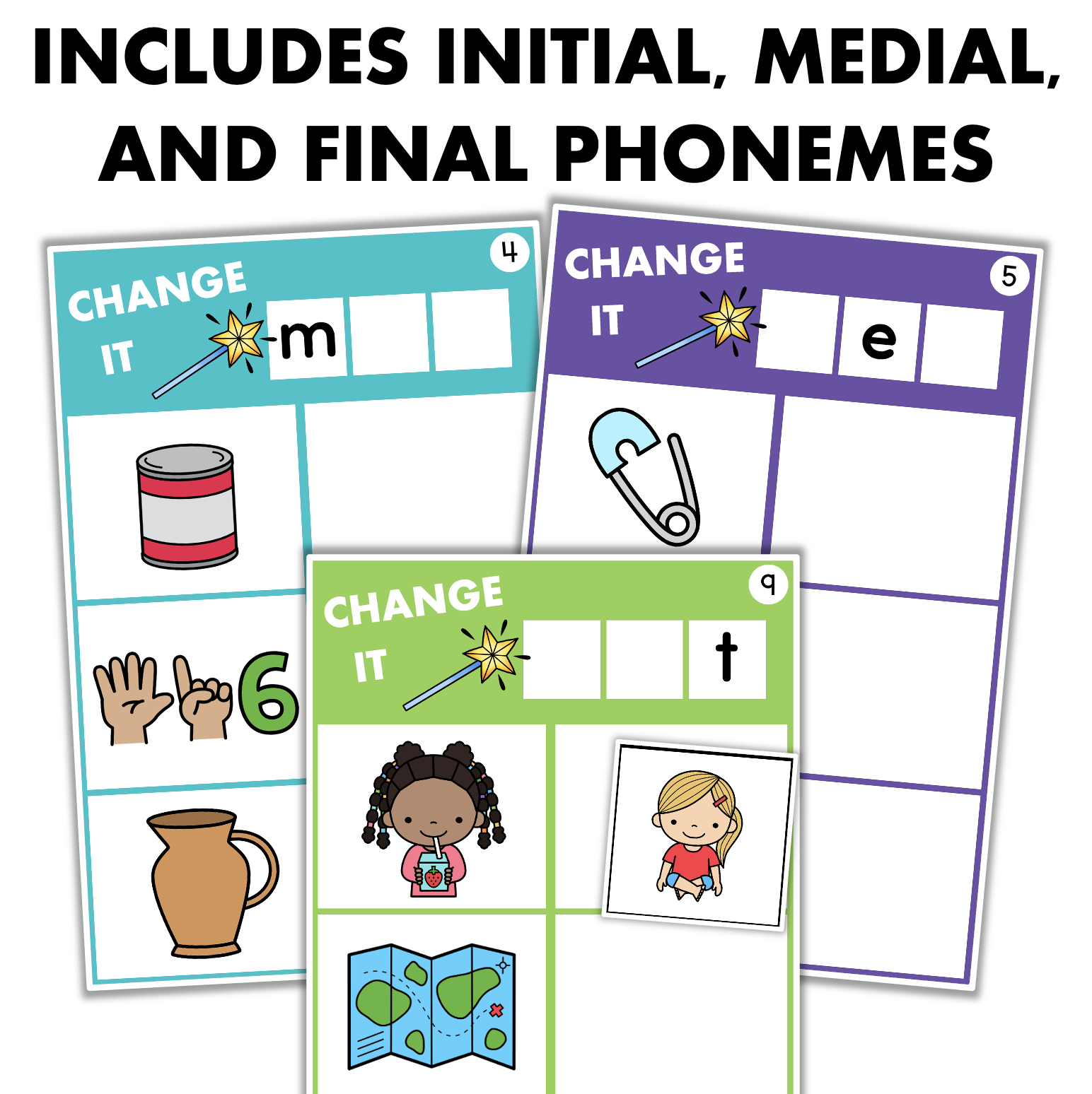Phoneme Substitution Manipulation Phonemic Awareness Activities ...
