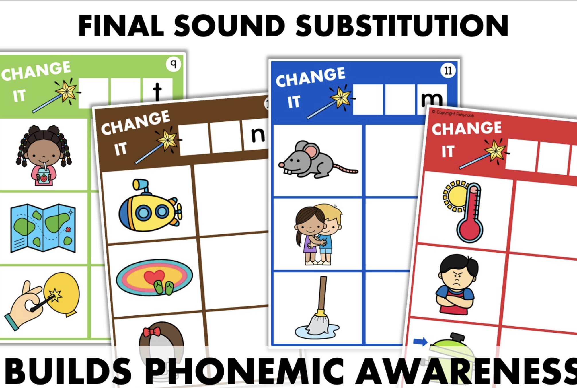 Phoneme Substitution Manipulation Phonemic Awareness Activities ...