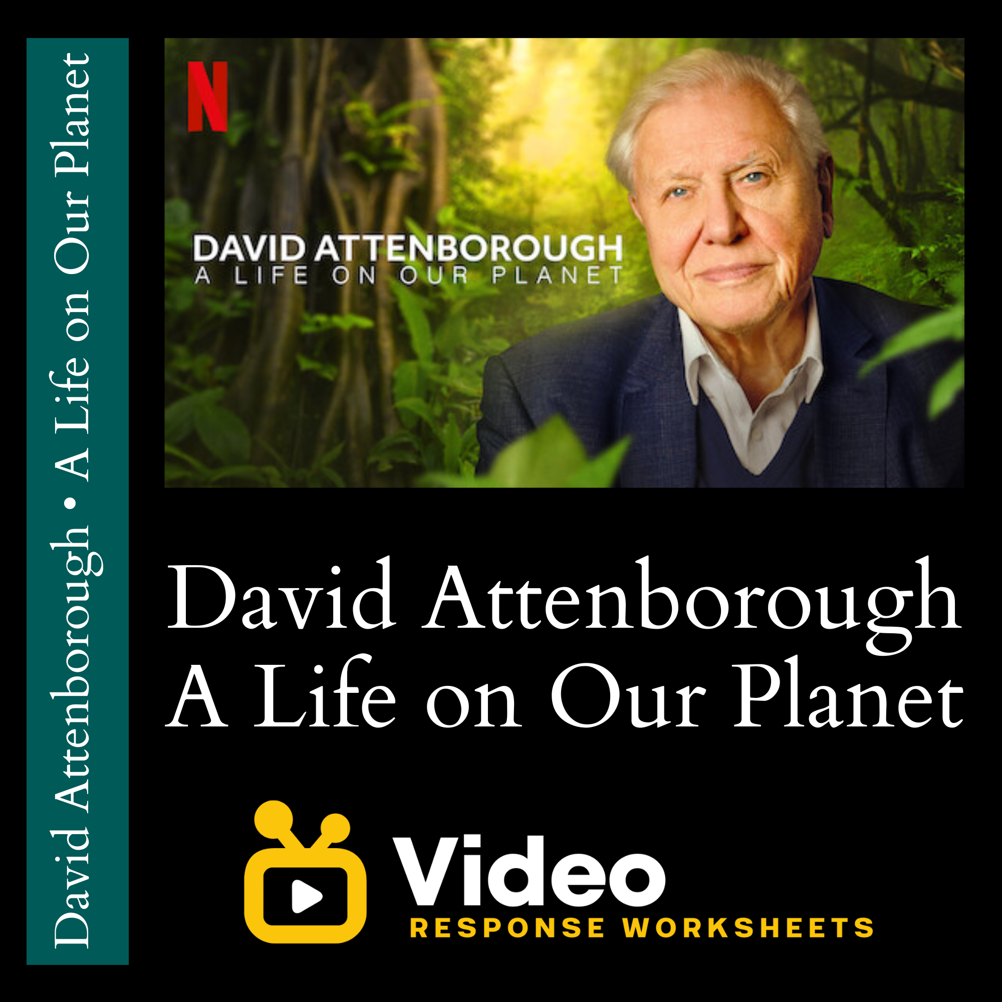 David Attenborough - A Life on Our Planet - Video Response Worksheet ...
