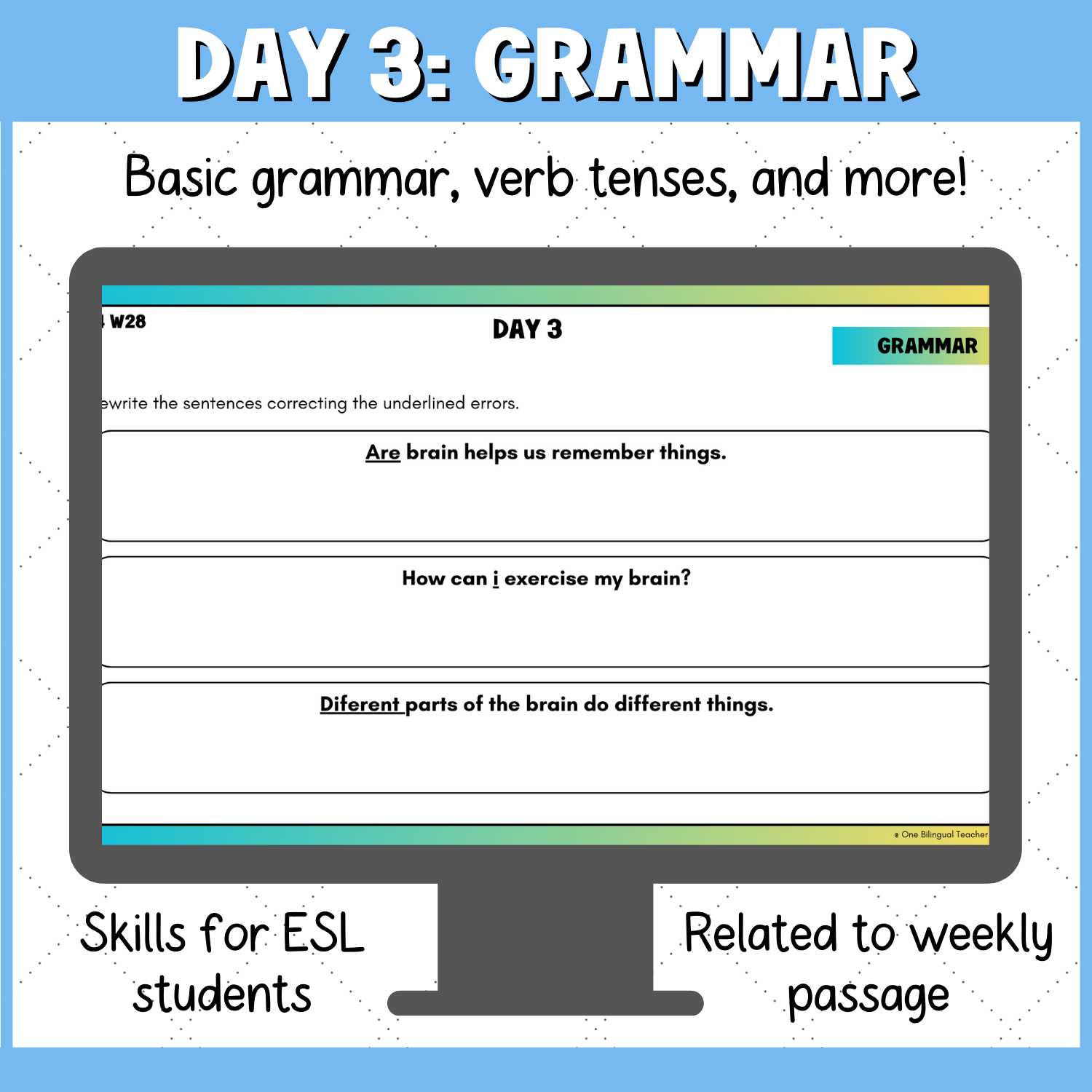 Newcomer ESL Bell Ringers for Beginner Reading Comprehension Activities ...
