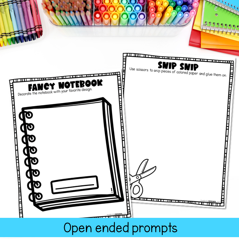 Back to School Activity Book Early Finishers Morning Work Preschool ...