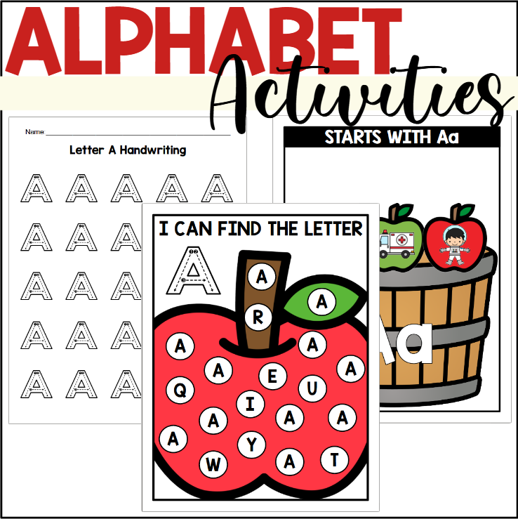 A is for Apple Preschool Lesson Plans - Classful