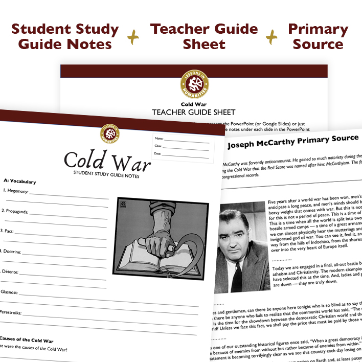 Cold War PowerPoint & Google Slides | American History WWII education ...
