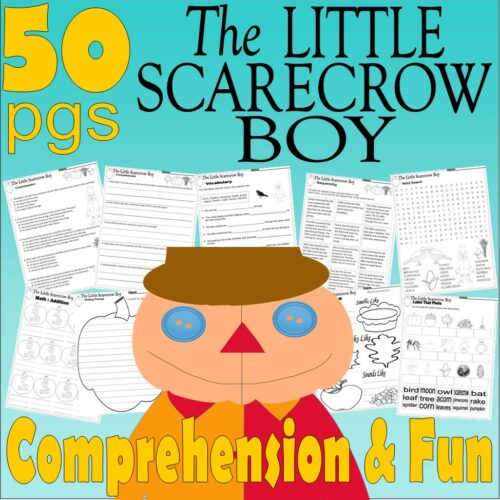 The Little Scarecrow Boy Fall Read Aloud Book Companion Reading ...