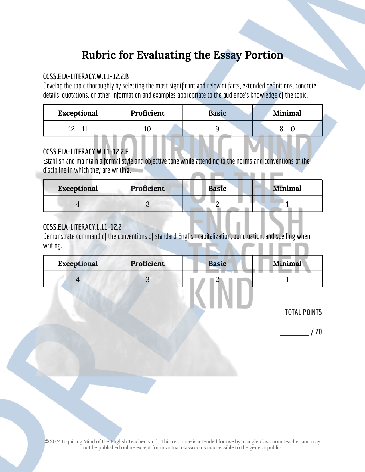 The Hobbit Test and Answer Key for High School - Classful