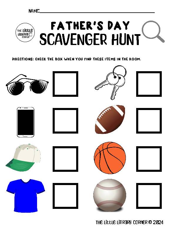 father-s-day-scavenger-hunt-classful for Free Printable Father S Day Scavenger Hunt Father's Day Scavenger Hunt - Classful for Free Printable Father S Day Scavenger Hunt