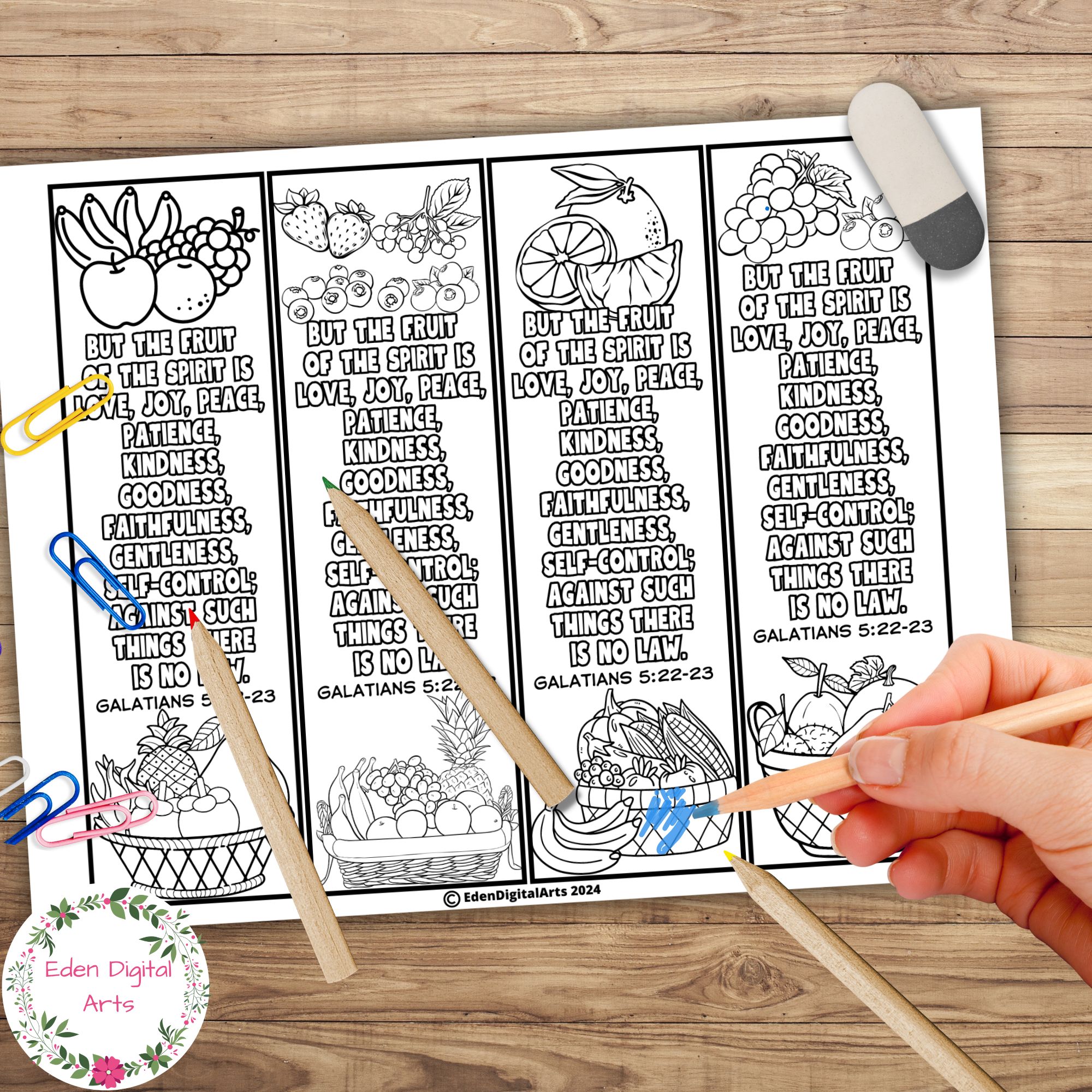 fruit-of-the-spirit-bible-verses-coloring-bookmarks-galatians-5-activity-low-prep-keepsake-craft-student-gifts-rewards-book-markers-classful for Free Printable Fruit Of The Spirit Bookmarks Fruit of the Spirit Bible Verses Coloring Bookmarks Galatians 5 Activity Low Prep Keepsake Craft Student Gifts Rewards Book Markers - Classful for Free Printable Fruit Of The Spirit Bookmarks