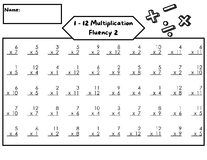 50-multiplication-fluency-1-12-worksheets-classful