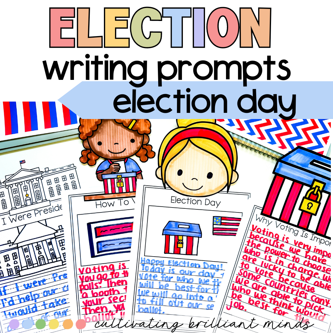 Election Day Writing Prompts | Election Writing | Voting 