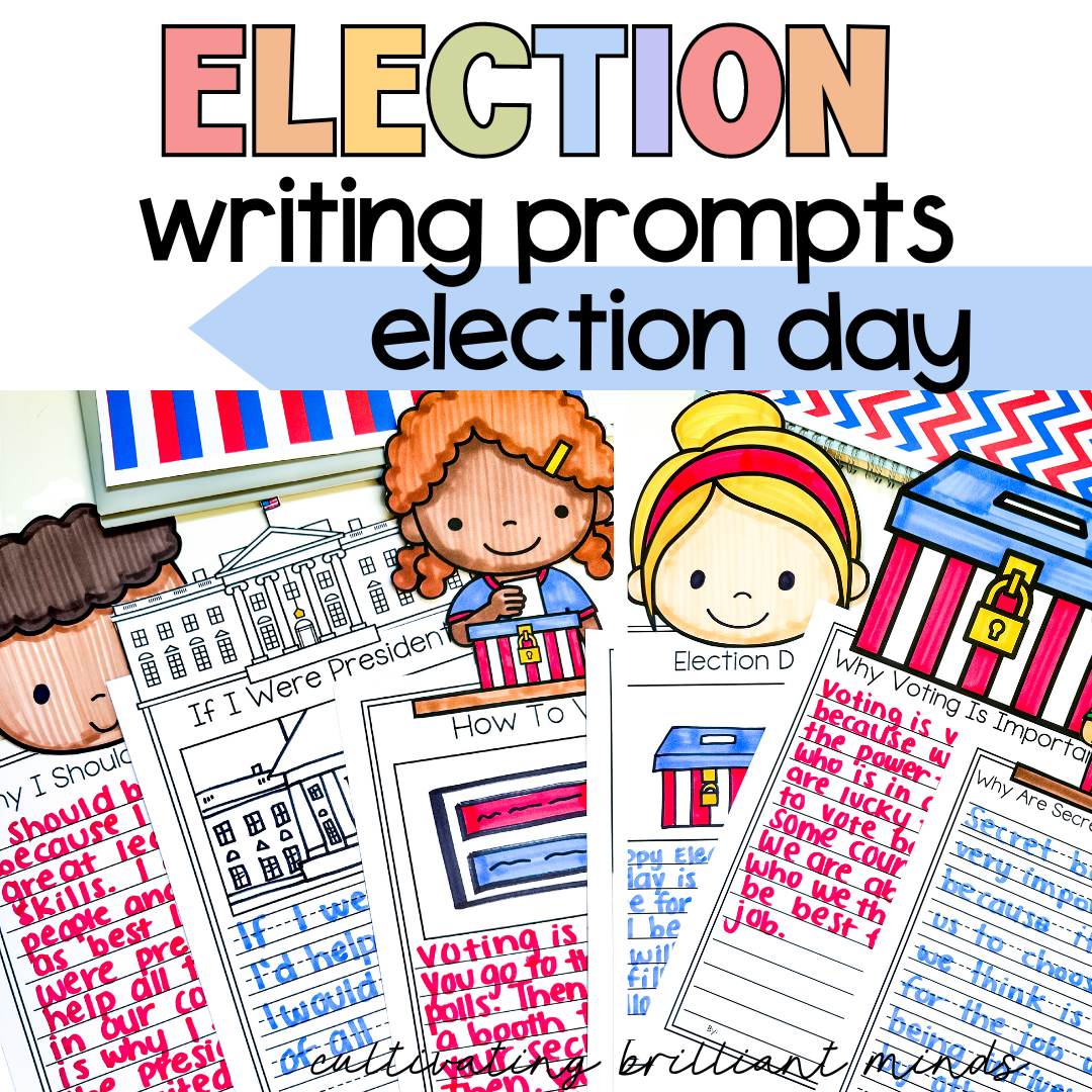 Election Day Writing Prompts | Election Writing | Voting 