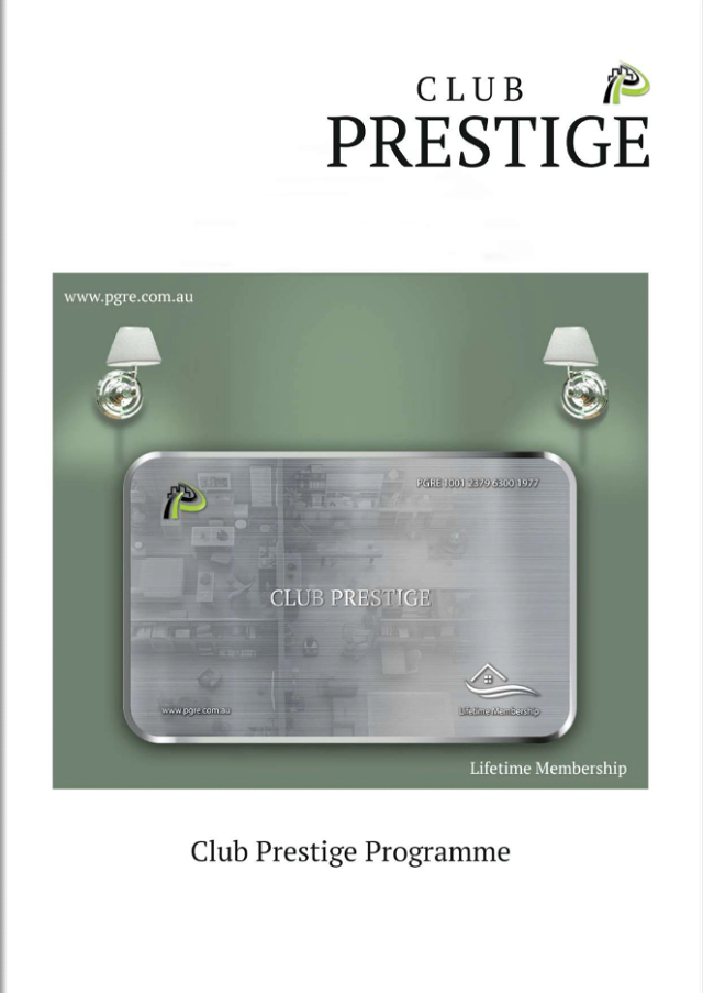 Club Prestige Programme