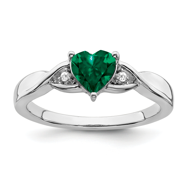 セレブ愛用【THE M JEWELERS】THE GREEN EMERALD HEARTリング セレブ愛用【THE M JEWELERS】THE GREEN EMERALD HEARTリング