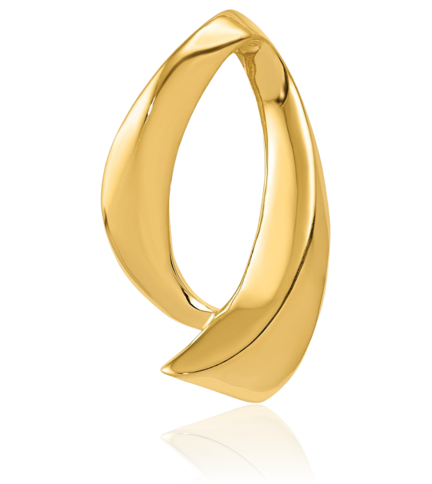 Collar Omega Slide Reversible Oro Amarillo Sólido 14K - Imagen 8 de 37