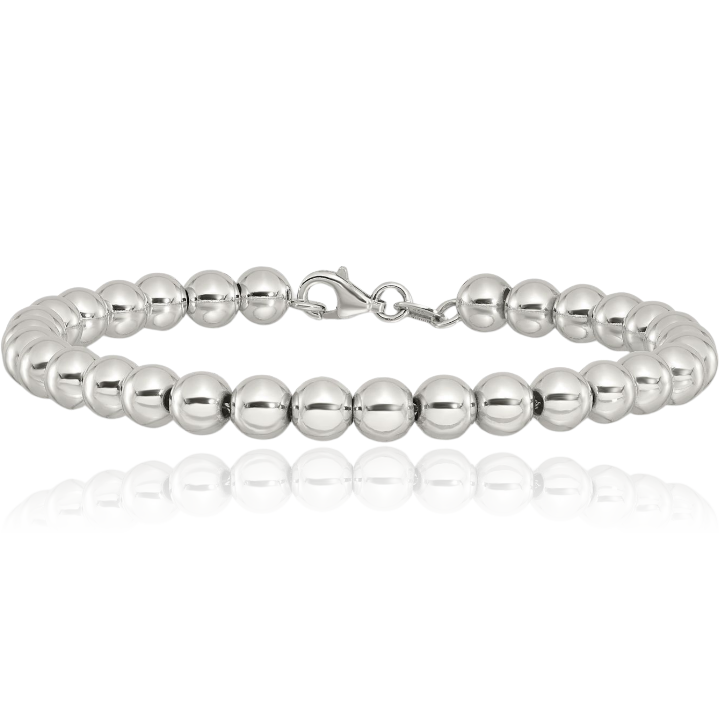 925 Sterling Silver 6mm Ball Chain Bracelet | eBay