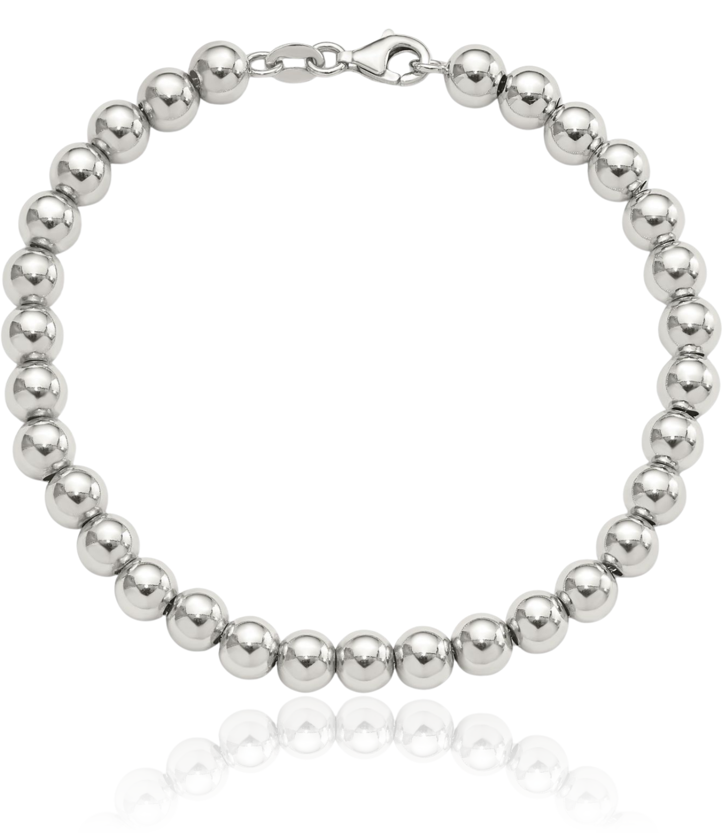 925 Sterling Silver 6mm Ball Chain Bracelet | eBay