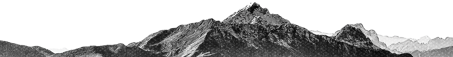 black and white mountain background
