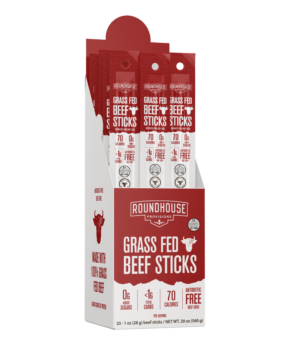 Grass-Fed Beef Sticks