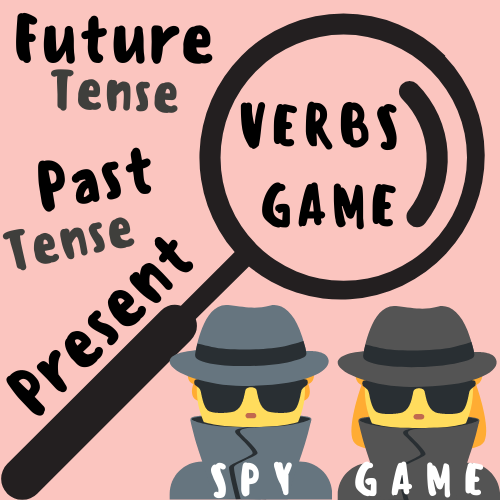 Parts Of Speech Verb Tense GAME Past Present Future Tense Secret 