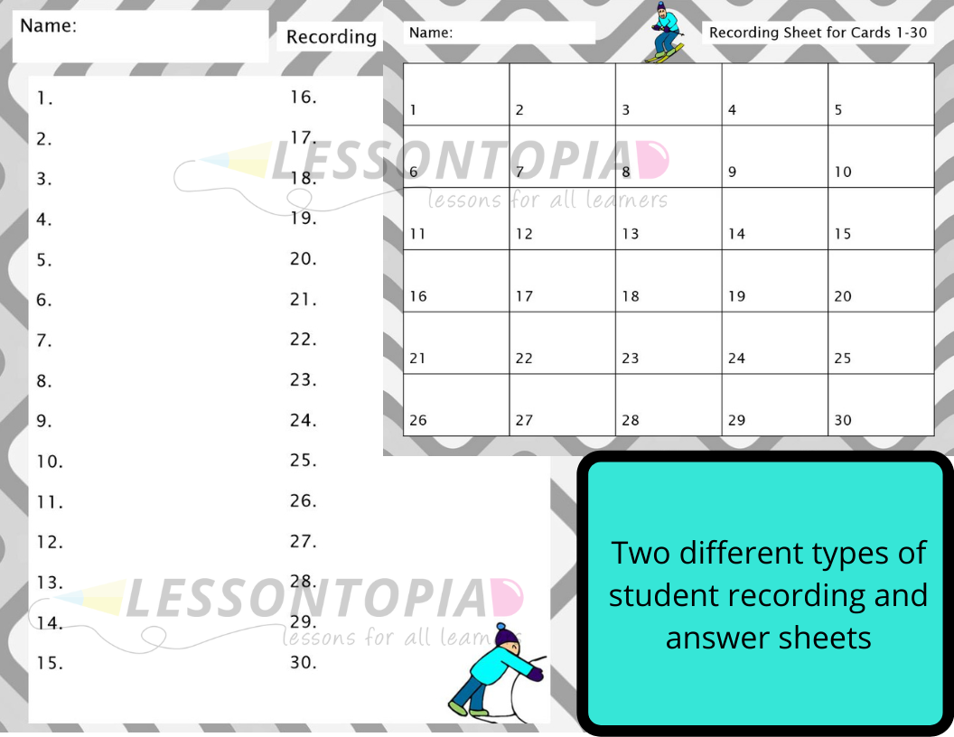 Rounding decimals task cards winter activities classful