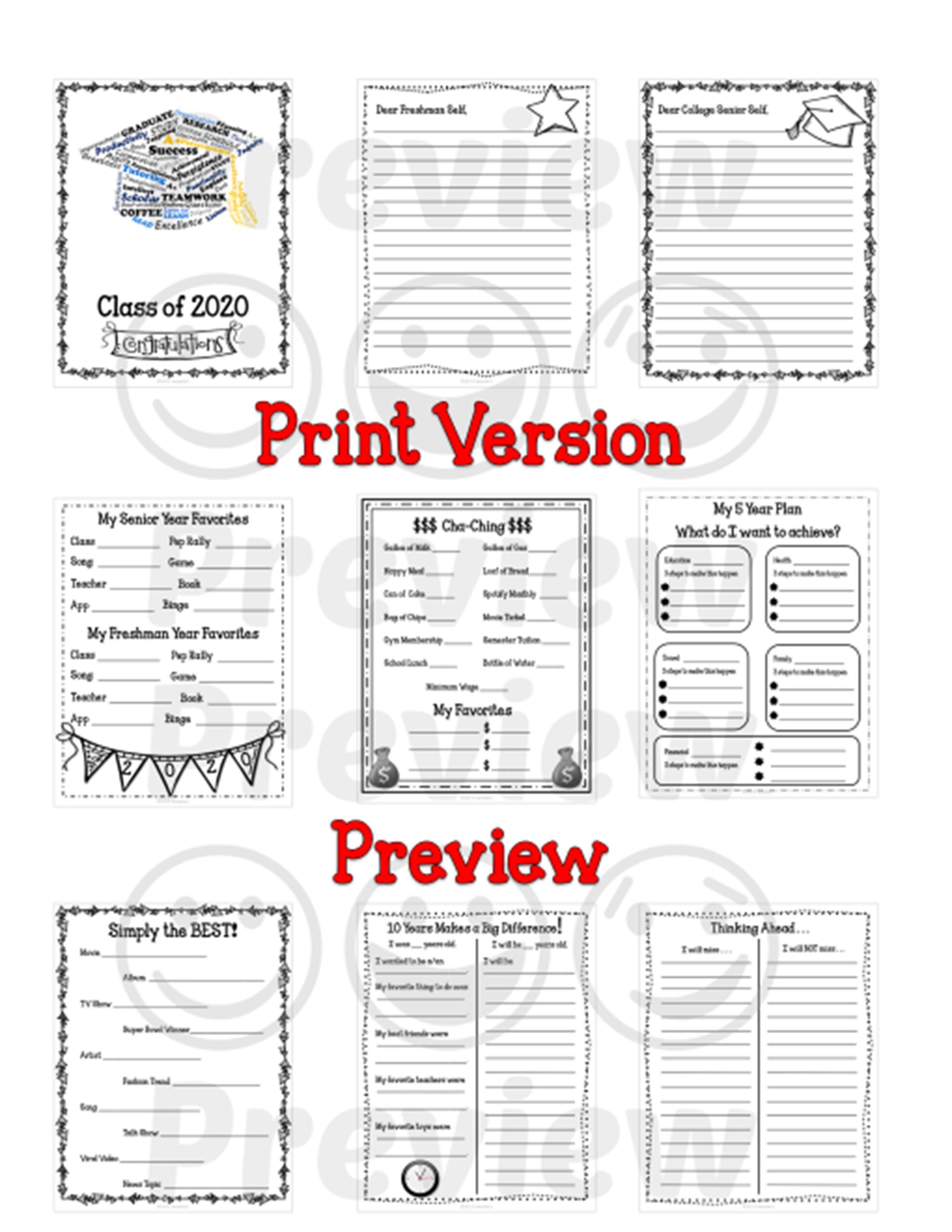 High School End Of The Year Writing Activity Classful High School End Of The Year Writing Activity Classful