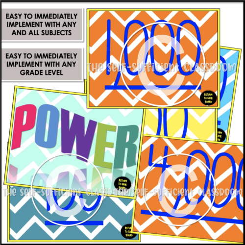 ZONK Review Game for ANY Subject! Classful