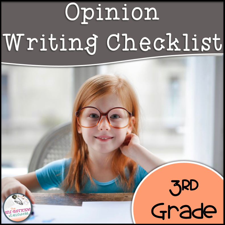 Digital Informational Opinion Narrative Writing Checklists Planning