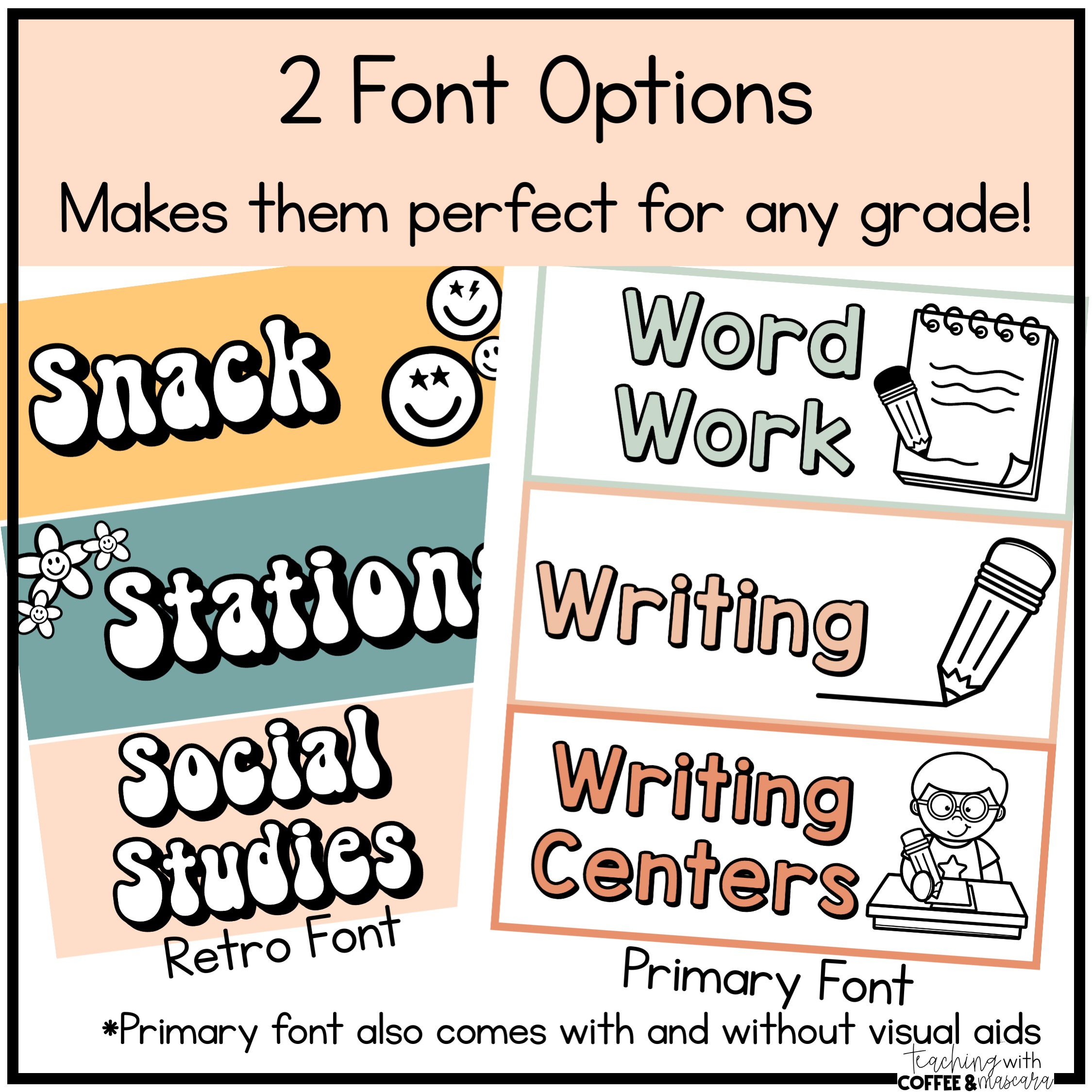 Classroom Daily Visual Schedule Cards Editable - Classful