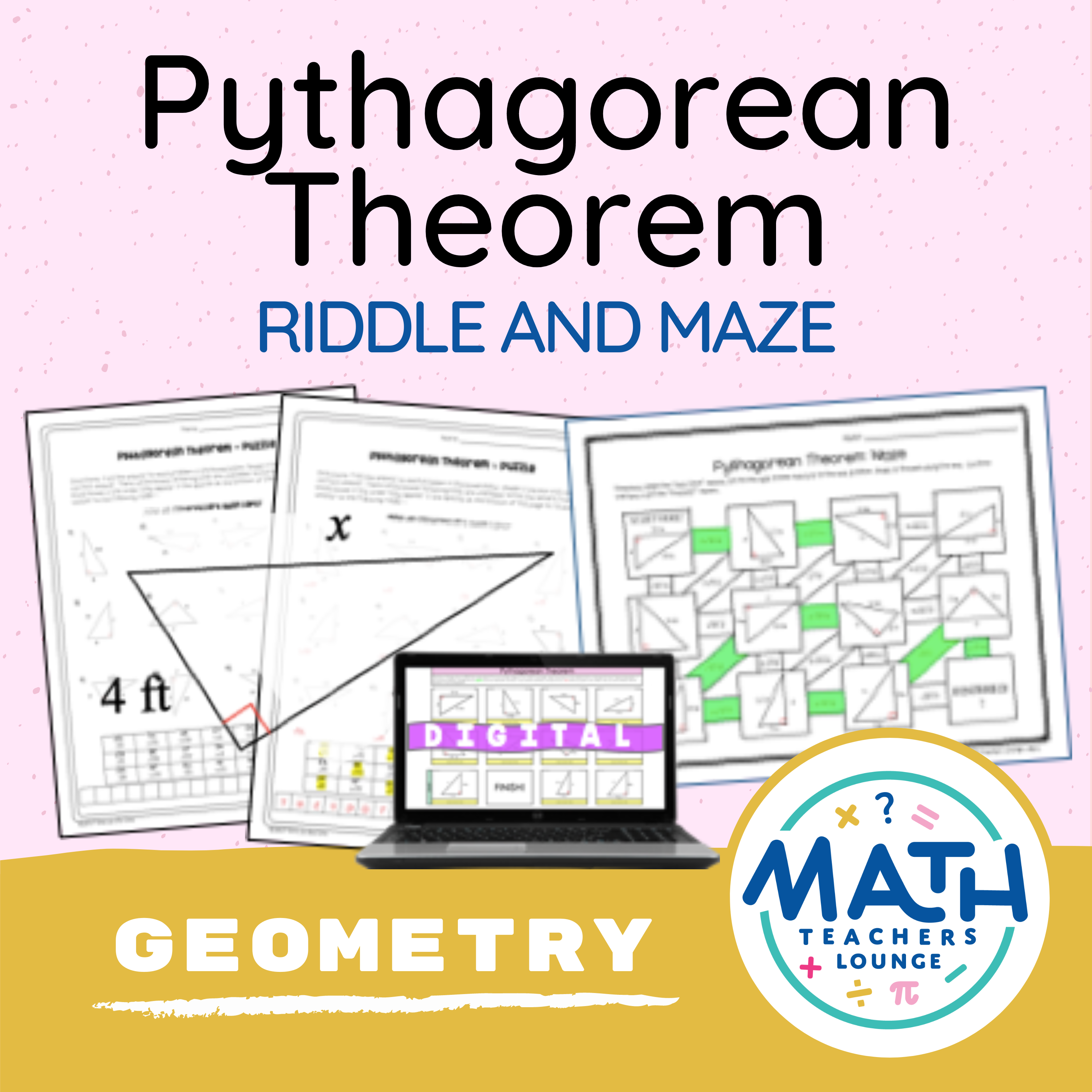 Right Triangle Trigonometry Riddle and Maze Classful