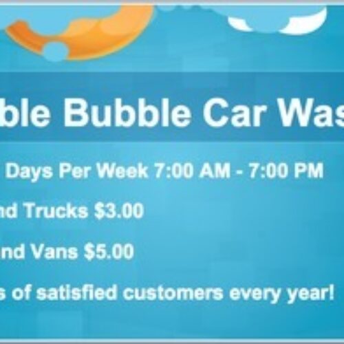 Double Bubble Car Wash Beginning of the Year Problem Solving Math