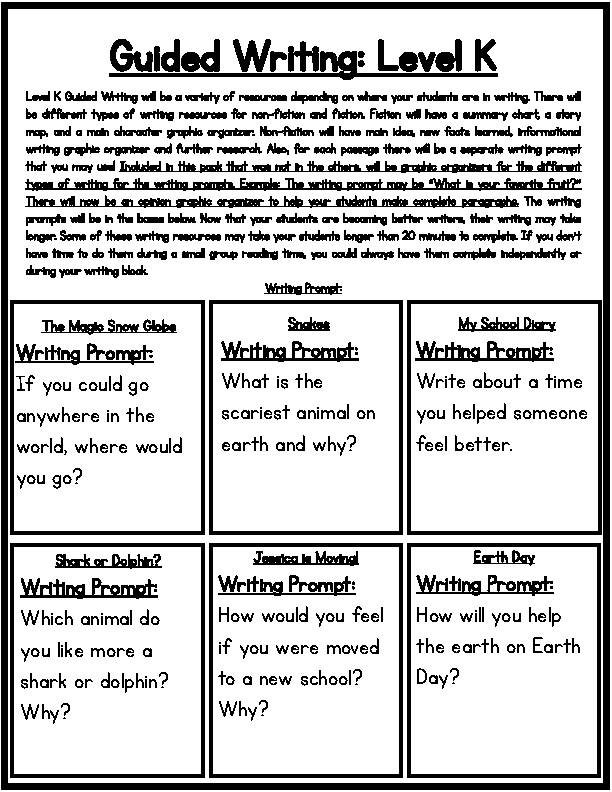 Guided Reading Level K Classful