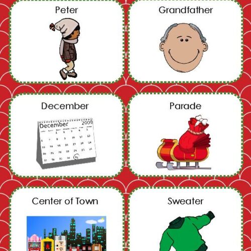 Holiday Vocalic ER Articulation Story for Speech Carryover - Classful
