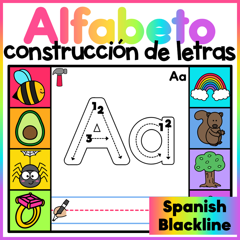 Spanish Alphabet Mats Classful