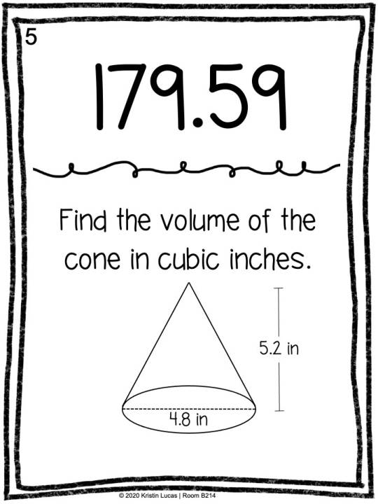 Volume of Cylinders, Cones, and Spheres Scavenger Hunt (TEKS 8.7A