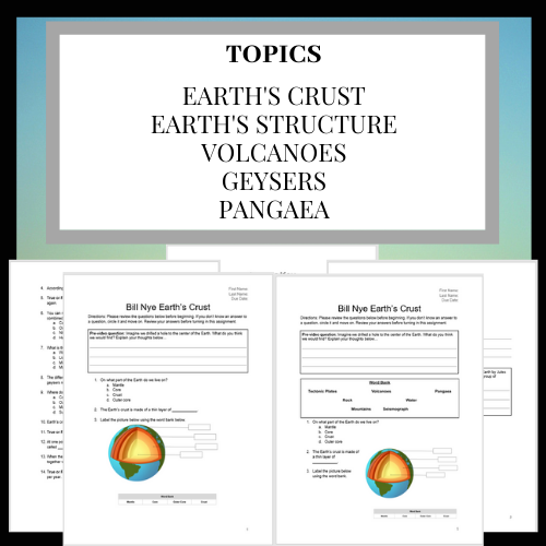 bill-nye-earth-s-crust-differentiated-video-worksheet-classful