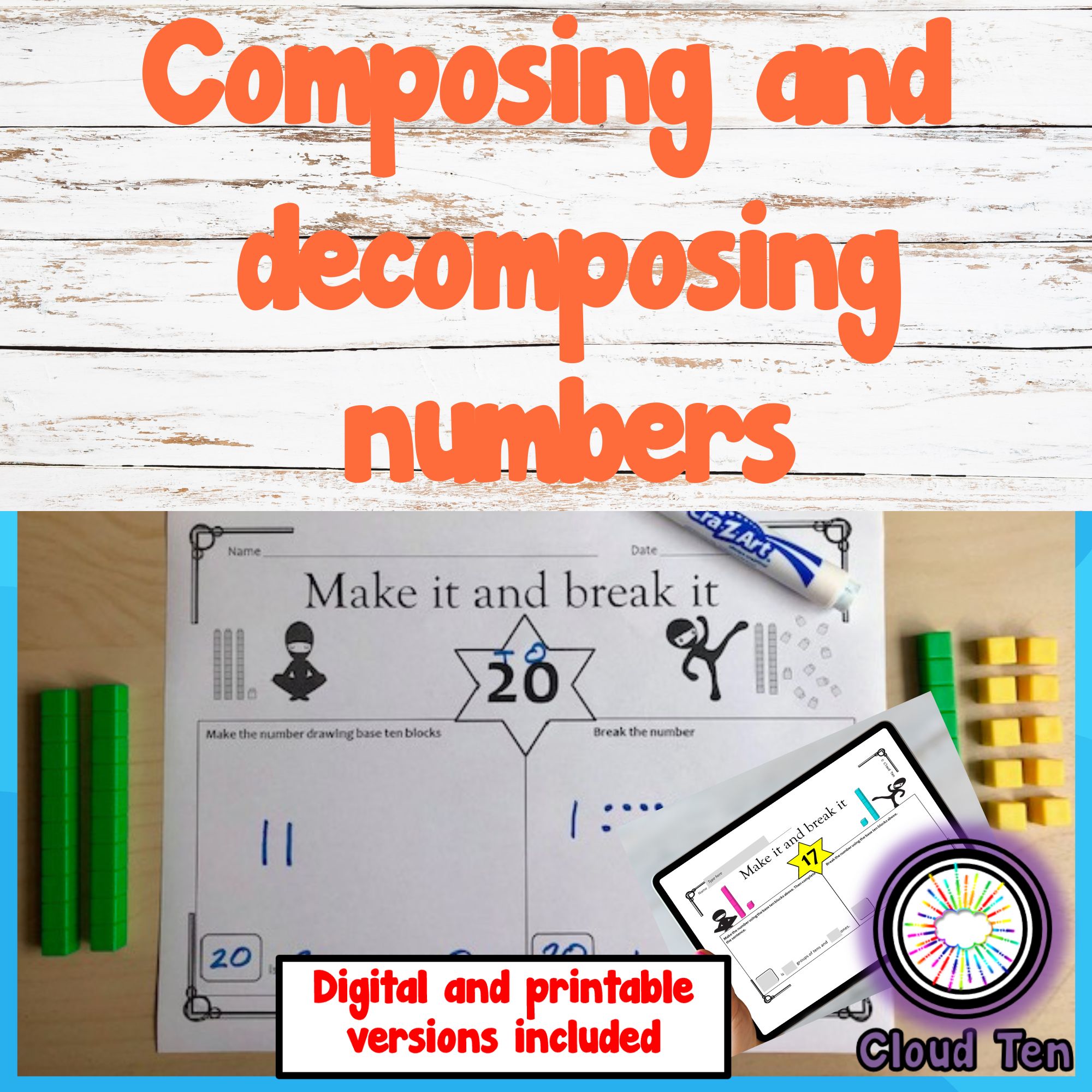 Composing And Decomposing Numbers Up To 120 Classful