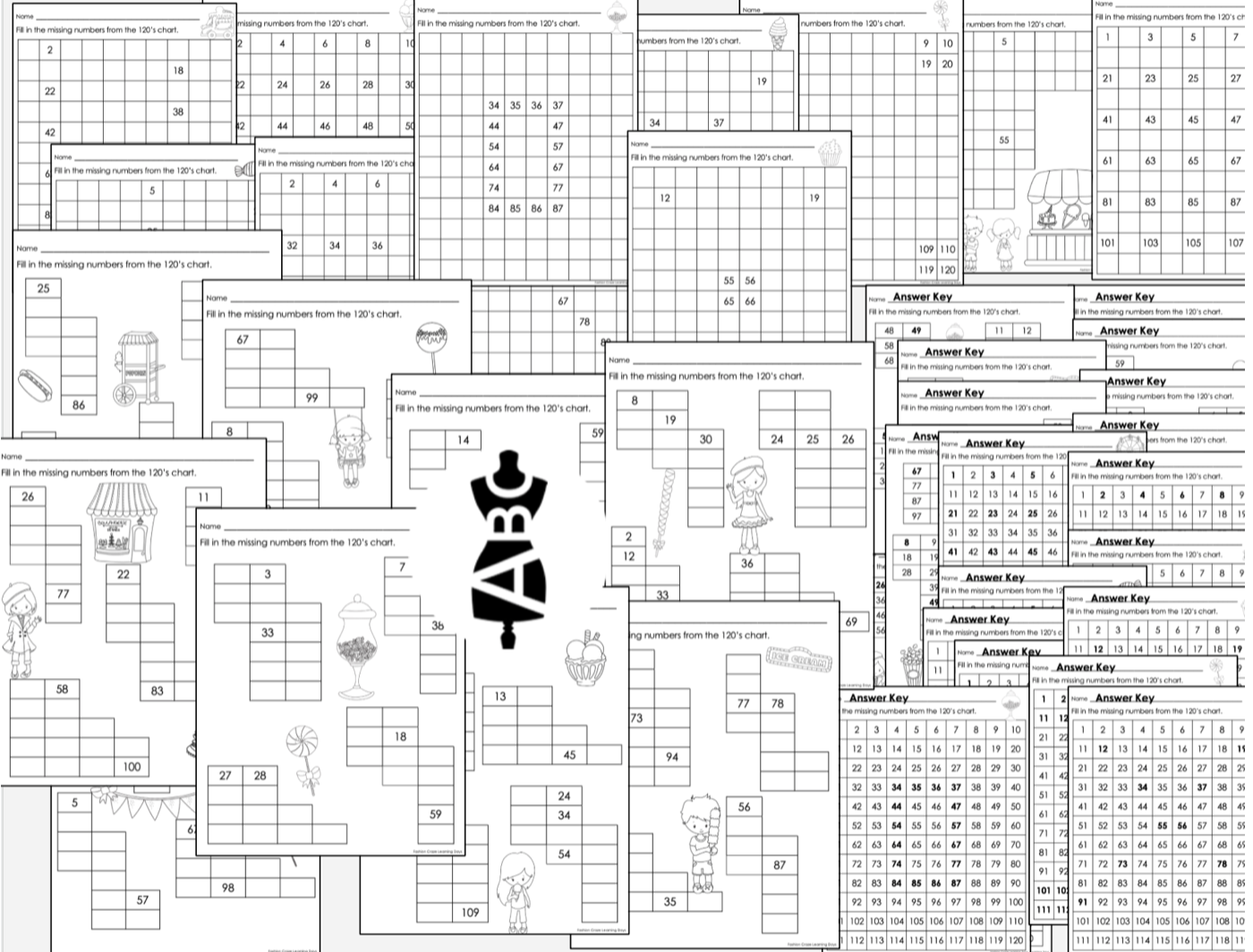 100 s Chart Puzzles Classful