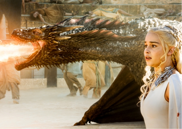 Daenerys and Dragon