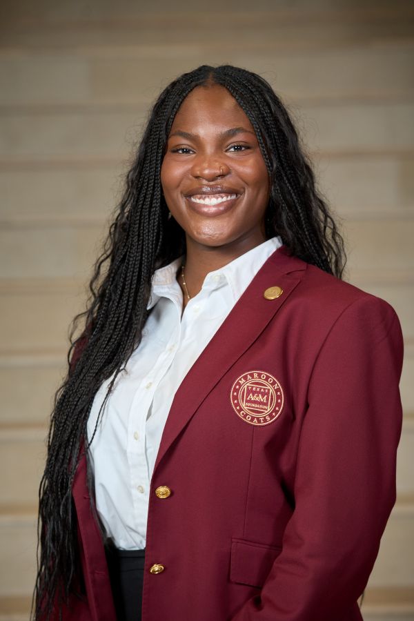 Maroon coat staff image