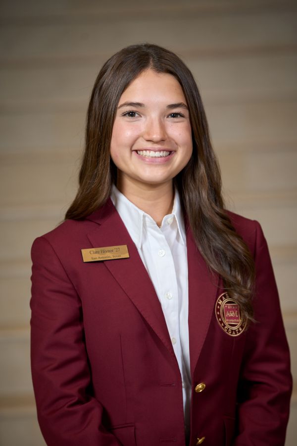 Maroon coat staff image