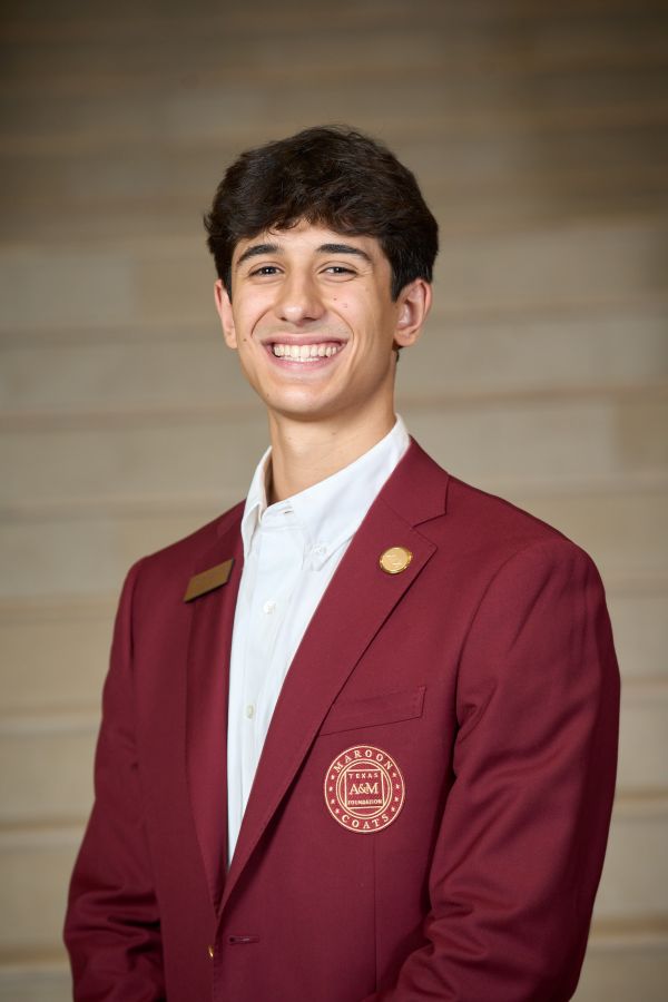 Maroon coat staff image