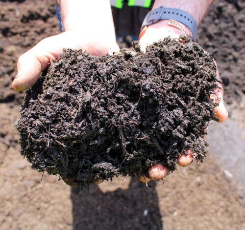 Compost hand