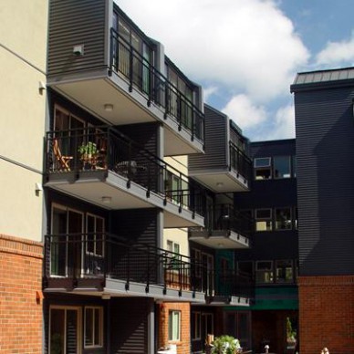 Courtyard at Queen Anne