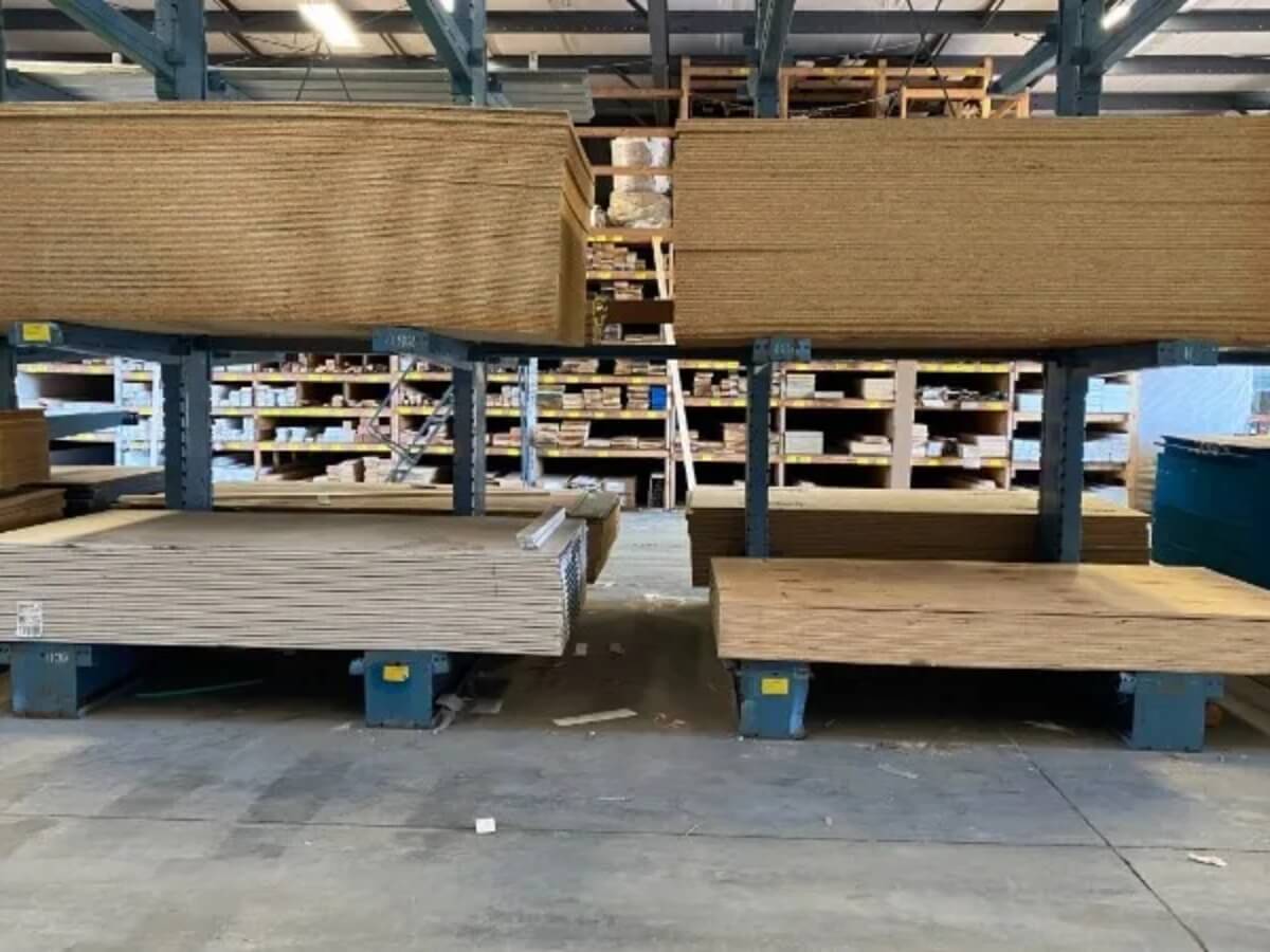 sanded finished plywood