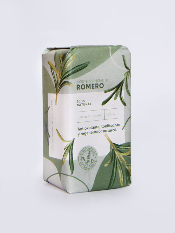 Set Romero (aceite esencial, shampoo y jabón en barra) Imagen 3