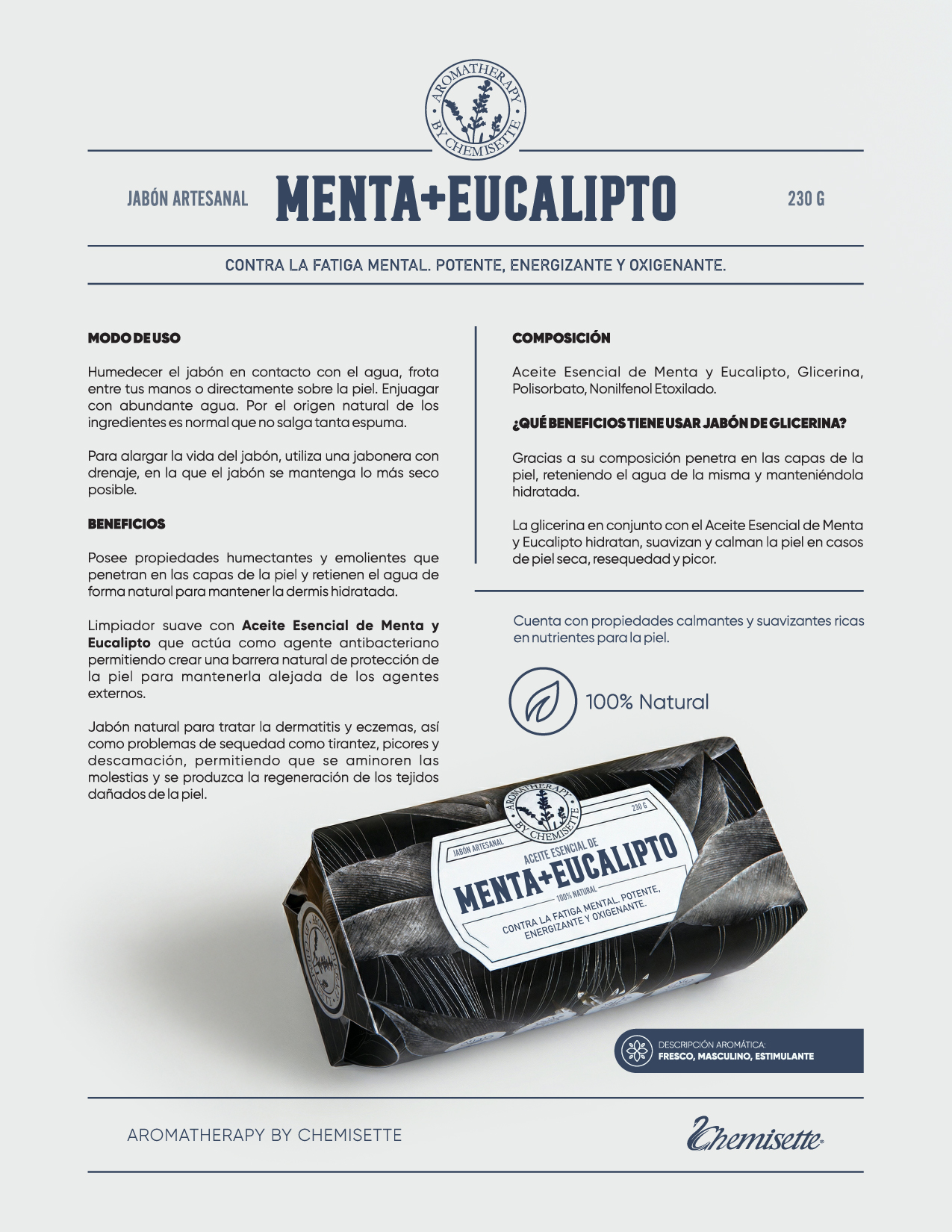 Menta Eucalipto Jabón