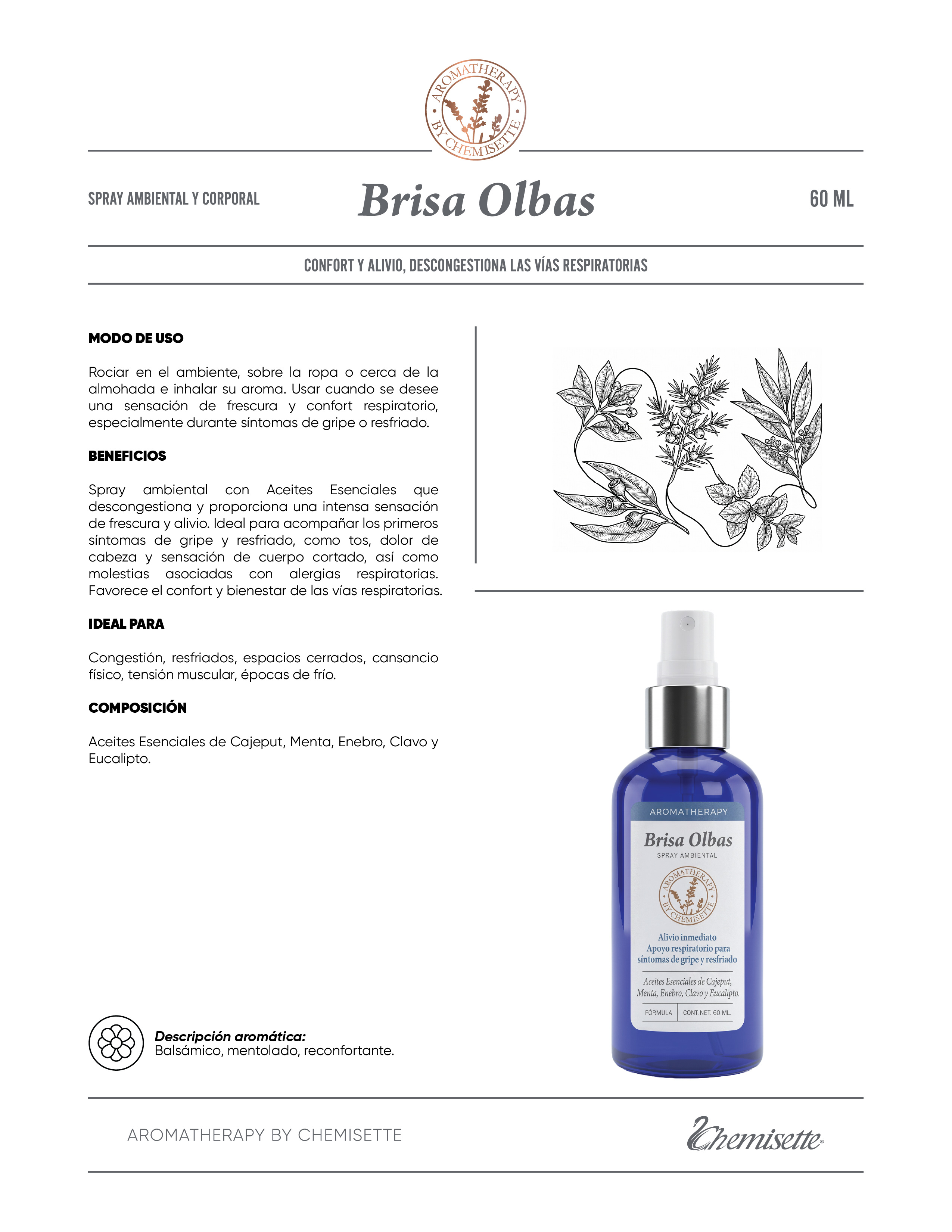 Brisa Olbas 60ml