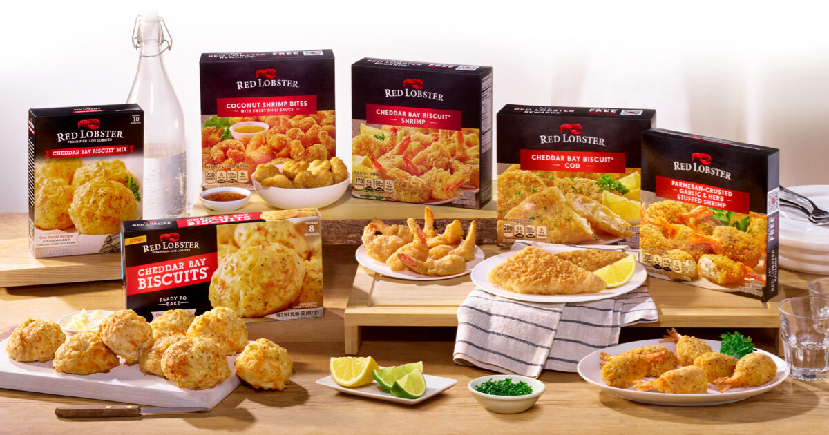 Stuffed Shrimp & Pomegranate Lemony Green Salad | Red Lobster At Home