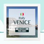 【インスタグラム】イタリア ベネチア空撮