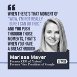 【インスタグラム】メリッサメイヤーの格言