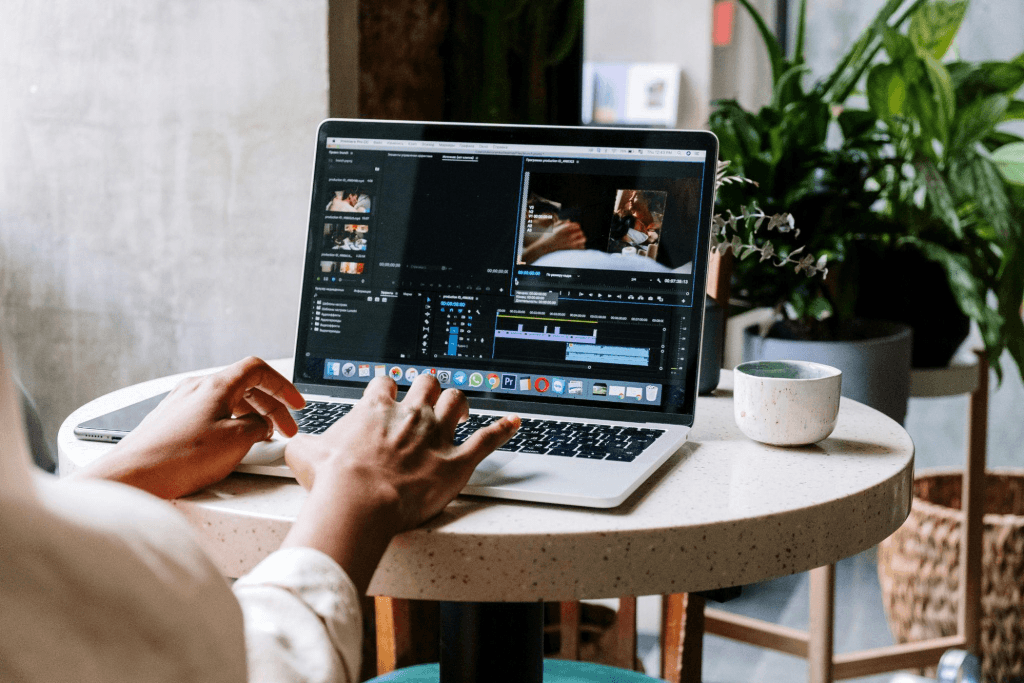 Adobe Premiere Pro with AI features